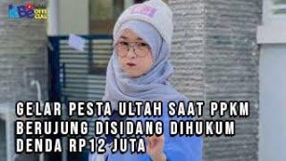 Seleb TikTok Juyyputri Gelar Pesta Ultah Saat PPKM, Berujung Disidang Dihukum Denda Rp12 Juta