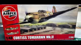 Airfix 1/48 Curtiss P-40"Tomahawk" full build