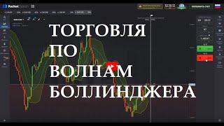 Торговля по Индикатору Боллинджера на Бинарных Опционах ПокетОпшн!