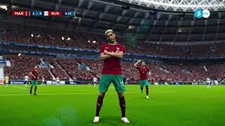 eFootball PES 2021 - VirtuaRed V3 Patch - Russia World Cup 2018 Final - Morocco vs Russia -