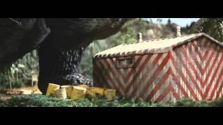 Godzilla On Land Crushing Everything Underfoot (HD-1080p)