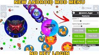 [RELEASED] NEW ANDROID MOD MENU - NO KEY LOGIN (AGAR.IO MOBILE)