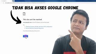 Cara Mengatasi "this site can't be reached" Di Google Chrome