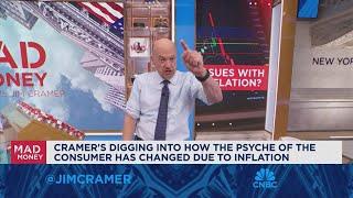 Jim Cramer talks how inflation is changing the consumer