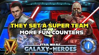 My Opponent Set A Super Team! More Fun Counters!  | SWGOH