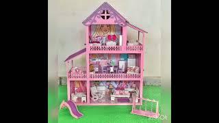 Casinha Boneca Barbie de Madeira  #Short#Barbie#Casinha de Boneca!