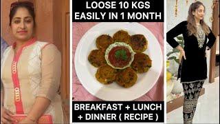 Loose 10 kgs easily in a month easily | Breakfast + lunch + dinner recipe | NISHA ARORA |