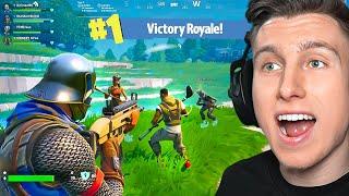 Meine ERSTE RUNDE in FORTNITE OG!  (Sehr Emotional)