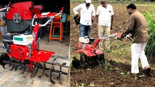 7 HP Powerful Petrol Power Tiller | Best Power Tiller For Small Farmers | Power Weeder