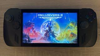 Asus Rog Ally X: Helldivers 2 (Max FPS+)