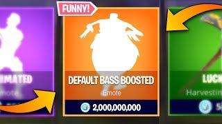 These Emotes Sound Better *BASS BOOSTED*..! (Fortnite Memes)