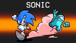 Sonic Mod in Among Us