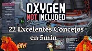 Oxygen Not Included -Tutorial- 22 TRUCOS en 5 minutos