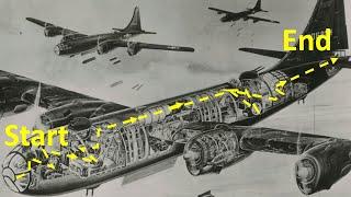 WWII B-29 Bomber Interior Tip-to-Tail Walk/Crawl through in under 6 minutes