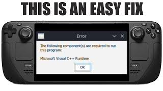 Fix Visual C++ Runtime Error for Non-Steam QUACK Games | Steam Deck Tips & Tricks #steamdeck #quack