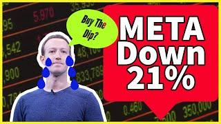 Facebook (FB) Stock CRASH!! Do You Buy The Dip In Meta Stock?