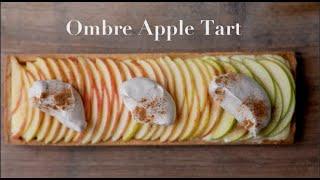 Ombre Apple Tart