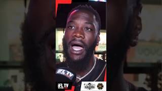 Deontay Wilder with chilling warning to Zhilei Zhang! 