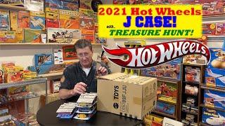 2021 Hot Wheels J Case with Treasure Hunt | Hot Wheels