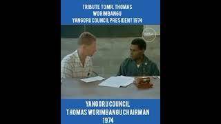 Yangoru Council 1974 Chaired by Hon. Thomas Worimbangu President 1971