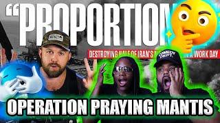 America Obliterates Half Of Iran's Navy In 8 Hours! - Operation Praying Mantis- BLACK COUPLE REACT