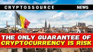 The only guarantee of cryptocurrency is risk