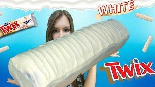 DIY - Гигантский ТВИКС Белый шоколад /Giant Twix white chocolate  (English subtitles)