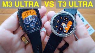 Flagship MIL-STD-810H Ruggedized GPS/Compass Smartwatches: Kospet T3 ULTRA & M3 ULTRA Compared