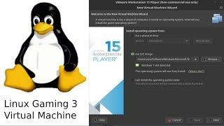 create virtual machine vmware player linux mint windows