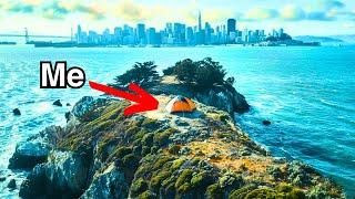 Overnight Camping on Angel Island