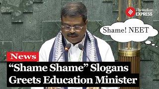 NEET-NTA Row: Opposition Shouts “Shame” As Education Minister Dharmendra Pradhan Takes Oath