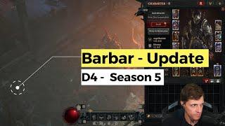 Diablo 4: Wichtiges Update für den Wirbelwind Barbar