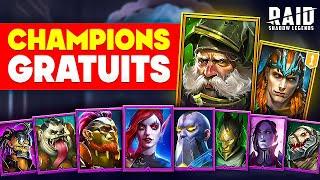 3 LÉGENDES + 30 CHAMPIONS ÉPIQUES GRATUITS ️ Codes Promo Raid Shadow Legends ️ FR 2024