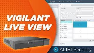 Alibi Vigilant - How To - Live View Settings