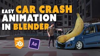 Car Crash In Blender l Blender VFX Tutorial