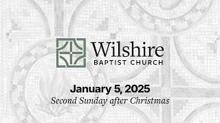 January 5, 2025  The Second Sunday after Christmas