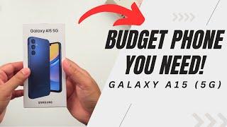 Samsung Galaxy A15 (5G) | The Budget 5G Phone You Need!