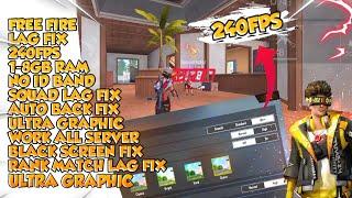 FIX LAG FREE FIRE 1.103.6 ULTRA GRAPHIC 1-8GB RAM 120FPS UNLOCK FREE FIRE LAG FIX