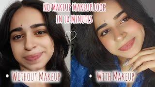 Easy " NO MAKEUP" MAKEUP Look  Natural Everyday Makeup For Beginners #makeup #korean #amazon #hair