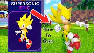 HOW TO GET THE SUPERSONIC SKIN IN SONIC SPEED SIMULATOR!? (Hunt!)