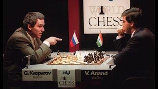 گری کاسپاروف - ویشی آناند قهرمانی شطرنج جهان 1995 بازی دهم | Garry Kasparov - Vishy Anand WCC 1995