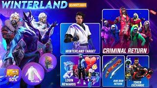 OB47 UPDATE PATCH REWARDS, CRIMINAL BUNDLE RETURN, EVO BUNDLE | FF NEW EVENT | FREE FIRE NEW EVENT