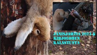 Jänisjahtia 2024 & Kirjolohen kalastusta |  @eramiehenmatkassa  | #metsästys #kalastus