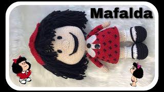 TUTORIAL | Mafalda Amigurumi |Parte 2 (SUBS)#crochet #mafaldatejida #mafaldapasoapaso