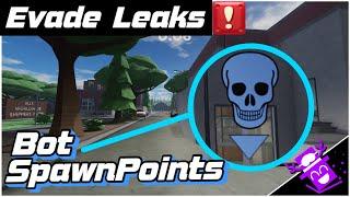 [EVADE LEAKS] BOT SPAWNPOINTS!