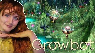 Growbot First Impressions | Beautiful Indie Game | YagmanX Gameplay