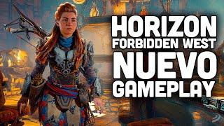 HORIZON FORBIDDEN WEST ¡Lo hemos visto y es APABULLANTE! Nuevo GAMEPLAY 4K