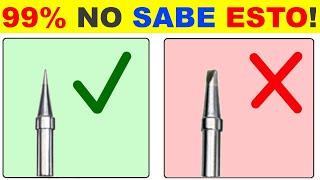 10 Errores básicos que debes evitar al momento de soldar!