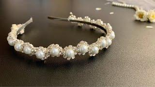 Diy Pearl Headband !