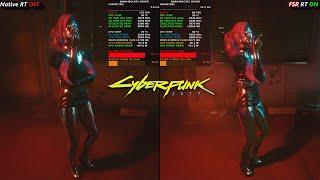 Cyberpunk 2077 Ultra Ray Tracing ON VS OFF FSR 1440p | RX 7900 XTX | R9 7950X 3D